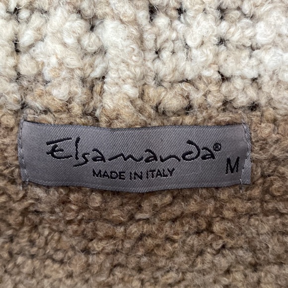 Elsamanda Made in Italy Chunky Wool Sweater - Picture 4 of 6